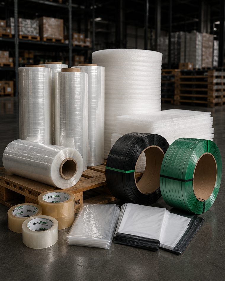 Stretch film, fleje y cintas BestPack Solutions