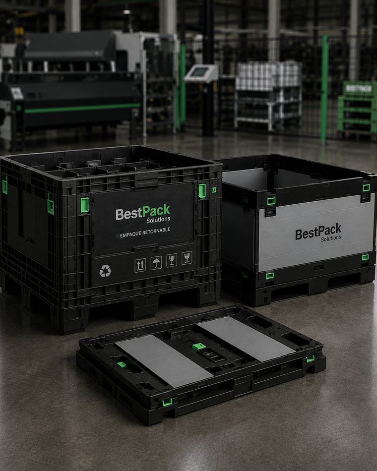 Contenedores retornables BestPack Solutions